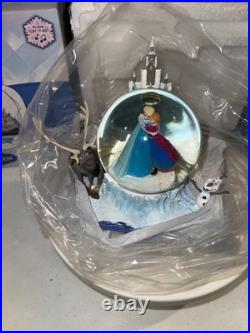 Disney Hallmark Frozen Wonders Within & Disney Store Frozen Musical Snowglobes