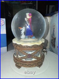 Disney Hallmark Frozen Wonders Within & Disney Store Frozen Musical Snowglobes