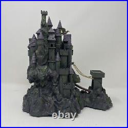 Disney Hawthorne Village Halloween Villains Castle Maleficent Manor Figure Rare