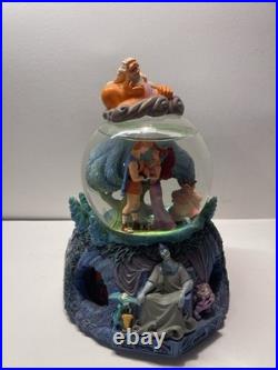 Disney Hercules Megara Hades Musical Snow Globe I WON'T SAY Tested/Works