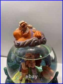 Disney Hercules Megara Hades Musical Snow Globe I WON'T SAY Tested/Works