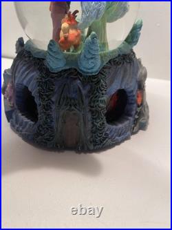 Disney Hercules Megara Hades Musical Snow Globe I WON'T SAY Tested/Works