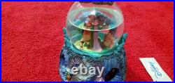 Disney Hercules Megara Hades Musical Snow Globe I WON'T SAY Tested/Works