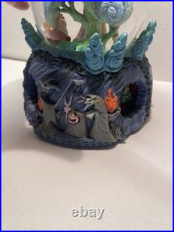 Disney Hercules Megara Hades Musical Snow Globe I WON'T SAY Tested/Works