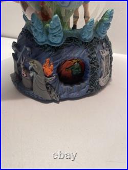 Disney Hercules Megara Hades Musical Snow Globe I WON'T SAY Tested/Works