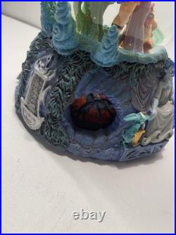 Disney Hercules Megara Hades Musical Snow Globe I WON'T SAY Tested/Works