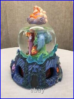 Disney Hercules Megara Hades Musical Snow Globe I Won't Say Rotating Base