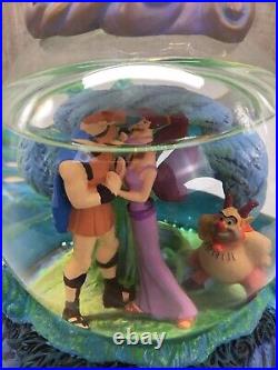 Disney Hercules Megara Hades Musical Snow Globe I Won't Say Rotating Base