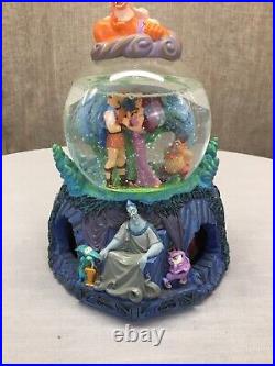 Disney Hercules Megara Hades Musical Snow Globe I Won't Say Rotating Base