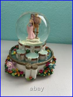 Disney Hercules Megara Meg I won't say music box Snow Globe Works READ Disney Hercules Megara Meg I won't say music box Snow Globe Works READ