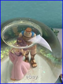 Disney Hercules Megara Meg I won't say music box Snow Globe Works READ Disney Hercules Megara Meg I won't say music box Snow Globe Works READ