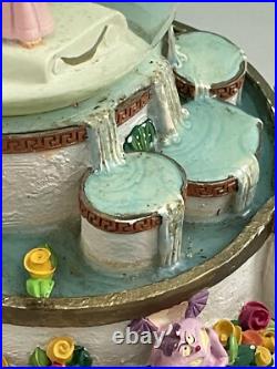Disney Hercules Megara Meg I won't say music box Snow Globe Works READ Disney Hercules Megara Meg I won't say music box Snow Globe Works READ