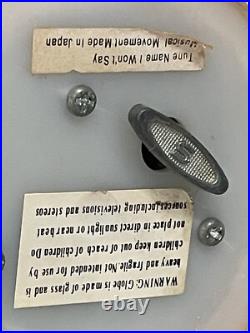 Disney Hercules Megara Meg I won't say music box Snow Globe Works READ Disney Hercules Megara Meg I won't say music box Snow Globe Works READ