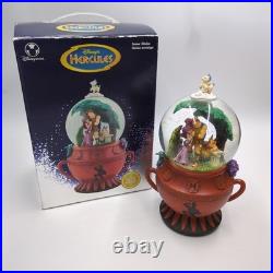 Disney Hercules Musical Snow Globe Go The Distance RARE with BOX Disney Hercules Musical Snow Globe Go The Distance RARE with BOX