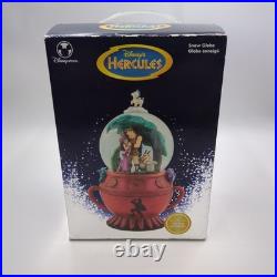 Disney Hercules Musical Snow Globe Go The Distance RARE with BOX Disney Hercules Musical Snow Globe Go The Distance RARE with BOX