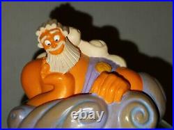 Disney Hercules Musical Snow Globe Megara Zeus Hades RARE RETIRED