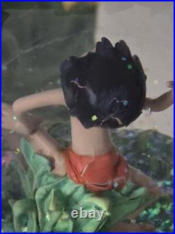 Disney Jungle Book Rotating Musical Snow Globe Baloo Mowgli Bagheera Works