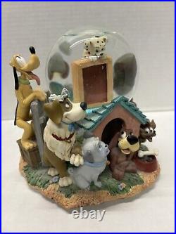 Disney Lady and the Tramp Snow Globe Music Box