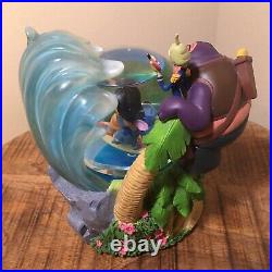 Disney Lilo And Stitch Surfing Musical Snow Globe Snowglobe Jumba Pleakley RARE Disney Lilo And Stitch Surfing Musical Snow Globe Snowglobe Jumba Pleakley RARE