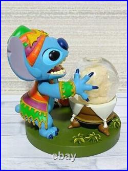 Disney Lilo & Stitch 2007 Halloween Haunted Mansion Snow Globe Figure with BOX USE
