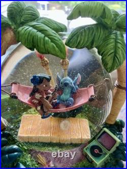 Disney Lilo & Stitch Aloha Musical Globe light Up Playsaloha Oe Authentic Disney Lilo & Stitch Aloha Musical Globe light Up Playsaloha Oe Authentic