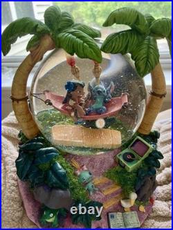Disney Lilo & Stitch Aloha Musical Globe light Up Playsaloha Oe Authentic Disney Lilo & Stitch Aloha Musical Globe light Up Playsaloha Oe Authentic
