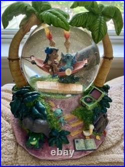 Disney Lilo & Stitch Aloha Musical Globe light Up Playsaloha Oe Authentic Disney Lilo & Stitch Aloha Musical Globe light Up Playsaloha Oe Authentic