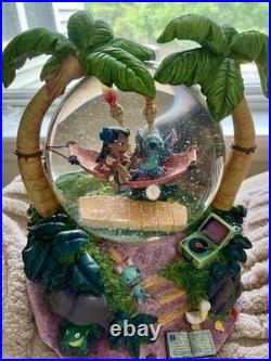 Disney Lilo & Stitch Aloha Musical Globe light Up Playsaloha Oe Authentic Disney Lilo & Stitch Aloha Musical Globe light Up Playsaloha Oe Authentic