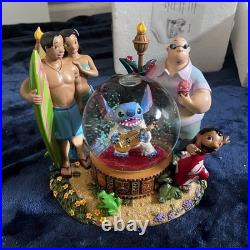 Disney Lilo & Stitch As Elvis Snow Globe Figurine Item #95523 Disney Franchise