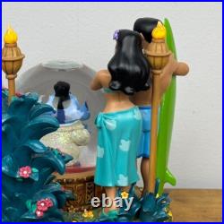 Disney Lilo & Stitch Elvis Musical Snow Globe Aloha Oe Tune Small Chip on Li Disney Lilo & Stitch Elvis Musical Snow Globe Aloha Oe Tune Small Chip on Li