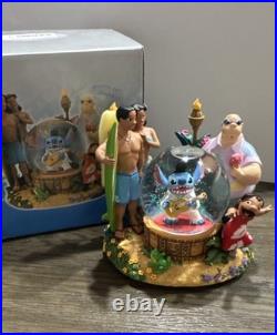 Disney Lilo & Stitch Snow Globe Stitch as Elvis Figurine