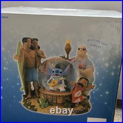 Disney Lilo & Stitch Snow Globe Stitch as Elvis Figurine
