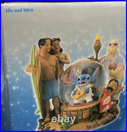 Disney Lilo & Stitch Snow Globe Stitch as Elvis Figurine