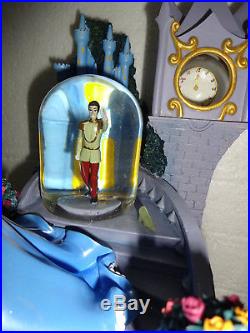 Disney Limited Edition CINDERELLA Snow Globe with COA VERY RARE