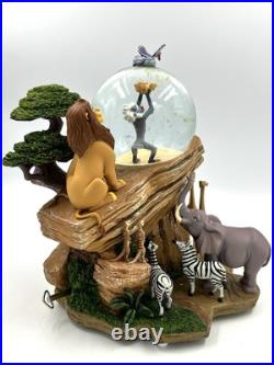 Disney Lion King Musical Circle Of Life Snow Globe