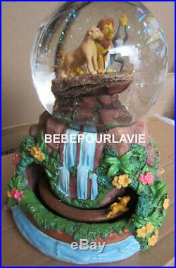 Disney Lion King Rotating Musical Glitter Globe by The Bradford Exchange