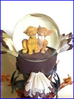 Disney Lion King Snow Globe Musical I Just Cant Wait To Be King 10th Anniversary