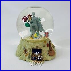 Disney Little Mermaid Ariel Part of Your World Musical Snow Globe Retired