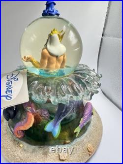Disney Little Mermaid King Triton Musical Snow Globe Disney Little Mermaid King Triton Musical Snow Globe