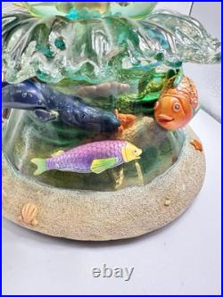 Disney Little Mermaid King Triton Musical Snow Globe Disney Little Mermaid King Triton Musical Snow Globe