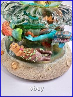 Disney Little Mermaid King Triton Musical Snow Globe Disney Little Mermaid King Triton Musical Snow Globe