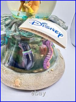 Disney Little Mermaid King Triton Musical Snow Globe Disney Little Mermaid King Triton Musical Snow Globe