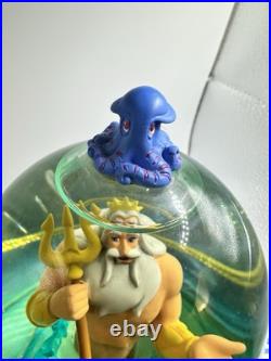 Disney Little Mermaid King Triton Musical Snow Globe Disney Little Mermaid King Triton Musical Snow Globe