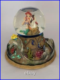 Disney Little Mermaid Musical Water Globe, Ariel, Part of Your World, Works
