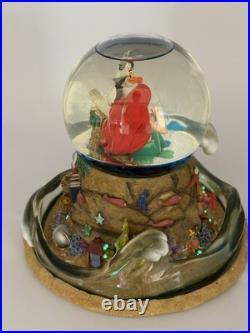 Disney Little Mermaid Musical Water Globe, Ariel, Part of Your World, Works