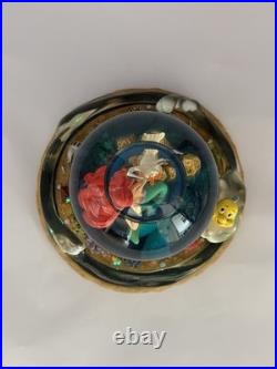 Disney Little Mermaid Musical Water Globe, Ariel, Part of Your World, Works