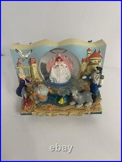 Disney Little Mermaid Storybook Double Sided Musical Under The Sea Snow Globe