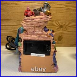 Disney Little Mermaid Under The Sea Snow Globe Water Fountain Vintage WORKS