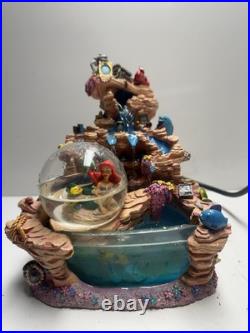 Disney Little Mermaid Under The Sea Water Globe Water Fountain Disney Little Mermaid Under The Sea Water Globe Water Fountain