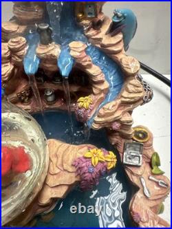Disney Little Mermaid Under The Sea Water Globe Water Fountain Disney Little Mermaid Under The Sea Water Globe Water Fountain